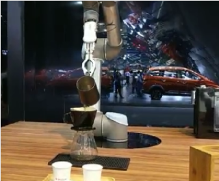 UR5机器人泡咖啡